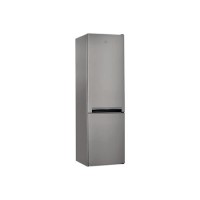 Refurbished Indesit LD70S1X Freestanding 307 Litre 70/30 Low Frost Fridge Freezer Stainless Steel