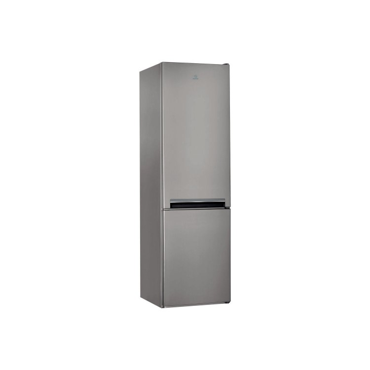Refurbished Indesit LD70S1X Freestanding 307 Litre 70/30 Low Frost Fridge Freezer Stainless Steel