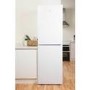 INDESIT LD85F1W 50/50 189x60cm 296 Litre Freestanding Fridge Freezer - Polar White