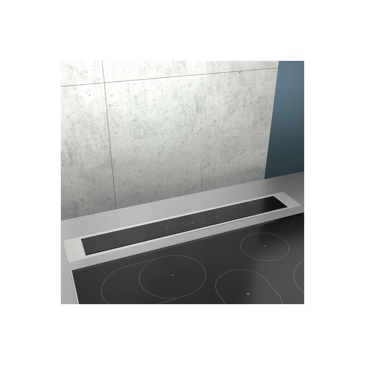 Siemens LD97AA670B iQ700 Touch Control 90cm Wide Downdraft Extractor - Stainless steel