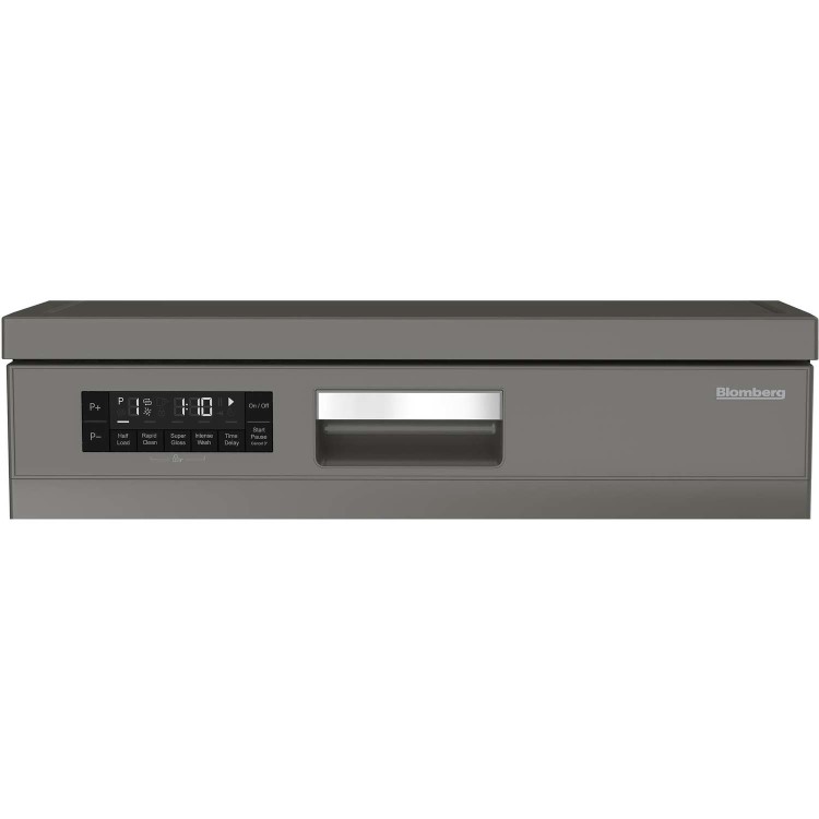 Blomberg 14 Place Settings Freestanding Dishwasher - Graphite