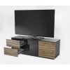 Ultimate London Milano TV Cabinet for up to 60&quot; TVs - Black