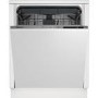 Blomberg Fully Integrated Dishwasher - Silver control panel