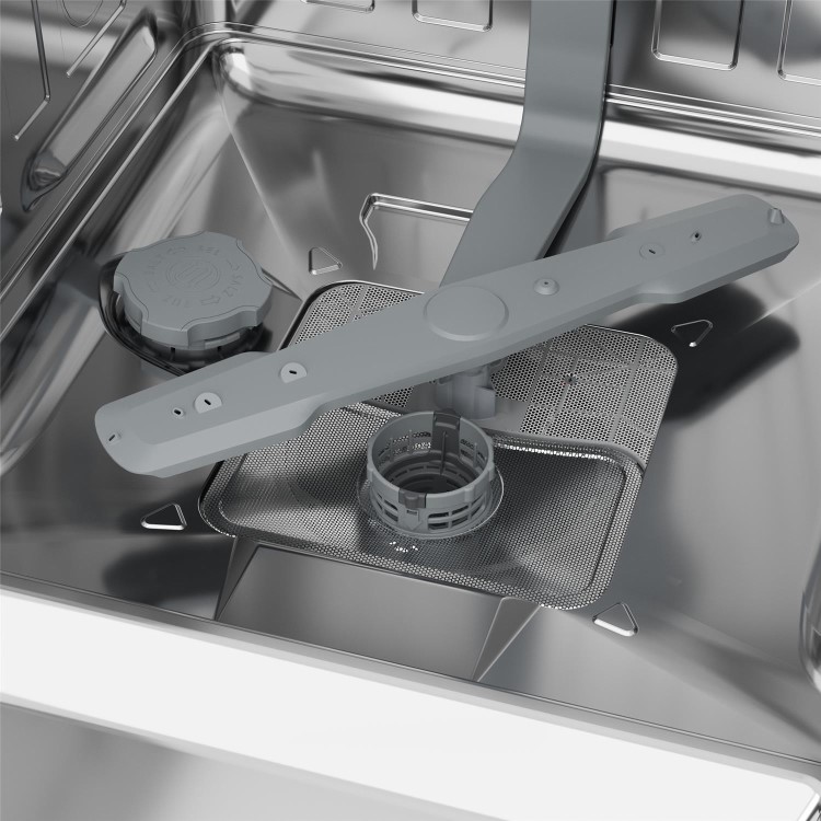 Blomberg Fully Integrated Dishwasher - Silver control panel