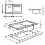 Smeg LE861D Rigae Single Bowl Sink with Right Hand Drainer