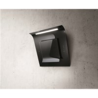 Elica LEAF-BLK LEAFL Angled 80cm Chimney Cooker Hood Black