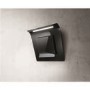 Elica LEAF-BLK LEAFL Angled 80cm Chimney Cooker Hood Black