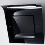 Elica LEAF_BL Leaf Angled 80cm Chimney Hood in Black