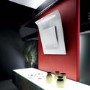 Elica LEAF_WH Leaf Angled 80cm Chimney Hood in White