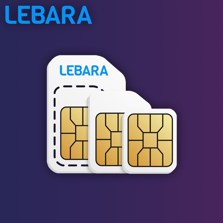 Lebara Pay As You Go Sim Card Trio