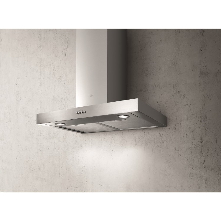 Elica LEDGE-60 Ledge Low Profile 60cm Chimney Cooker Hood Stainless Steel