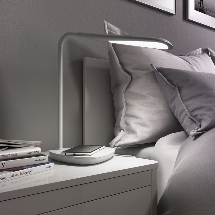 LED Desk Lamp with Wireless Charging for your Mobile Phone