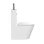 White Round Soft Close Toilet Seat with Quick Release - Legend