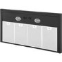 Refurbished Rangemaster LEIHDC110BB 110cm Chimney Cooker Hood Black