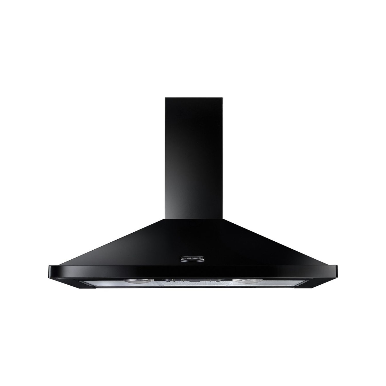 Rangemaster 110cm Chimney Hood - Black