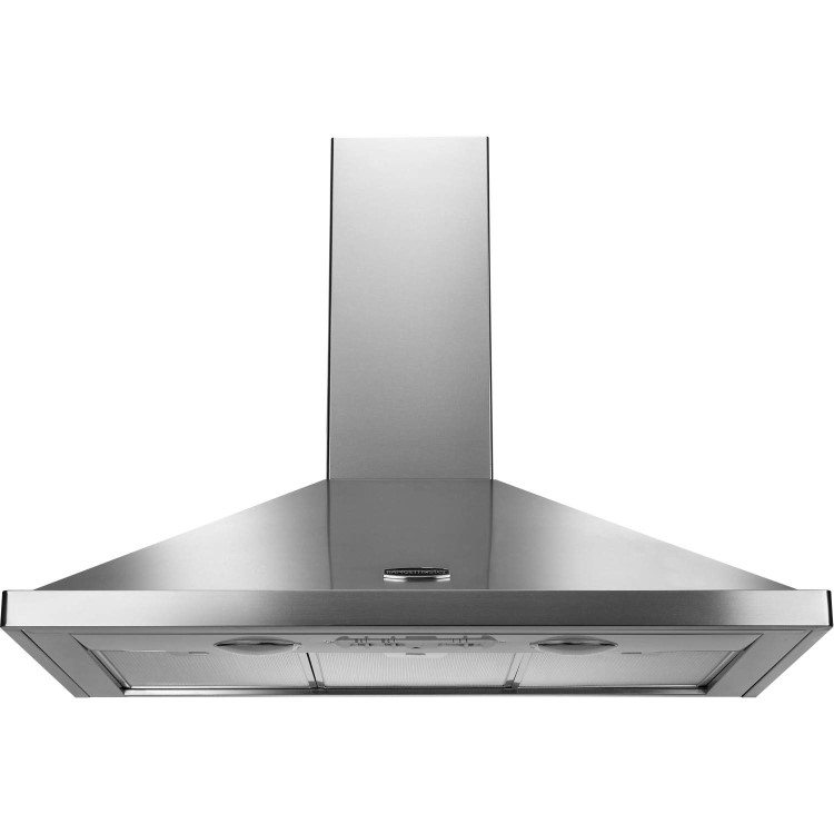 Refurbished Rangemaster LEIHDC90SC 62261 90cm Chimney Cooker Hood Stainless Steel
