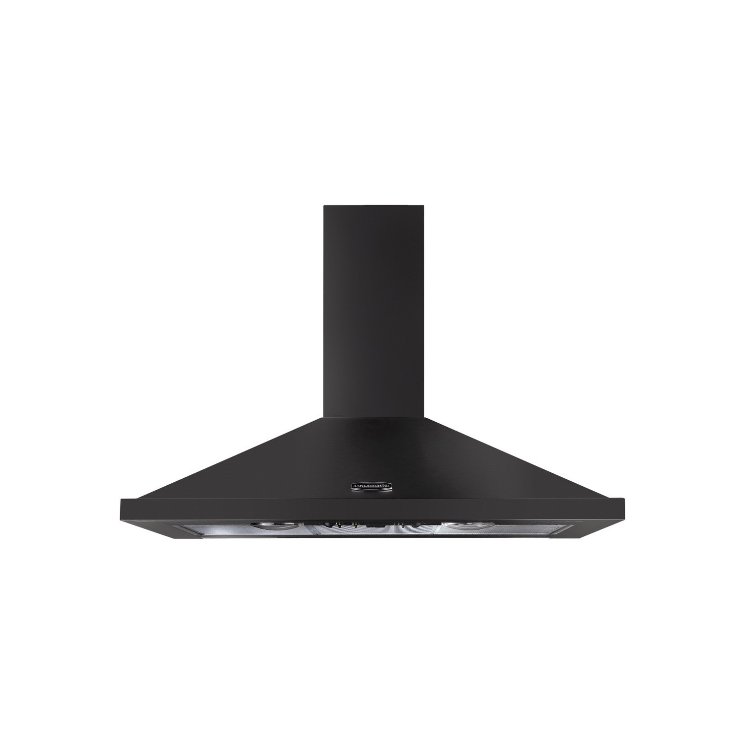 Refurbished Rangemaster Classic LEIHDC90SLC 90cm Chimney Cooker Hood Slate Grey