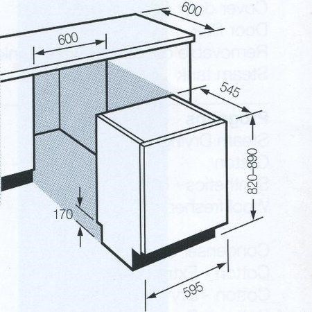 fagor integrated dishwasher