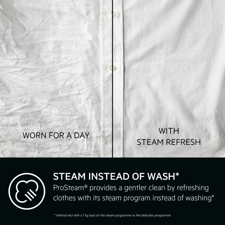 AEG 7000 Series ProSteam® 7kg 1400rpm Integrated Washing Machine - White