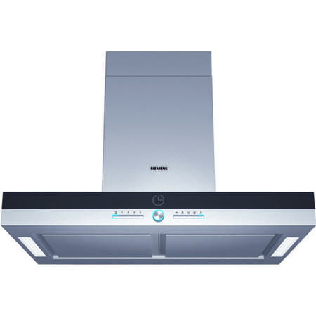SIEMENS LF959BL90B iQ700 Box Design 90cm Island Hood In Stainless Steel