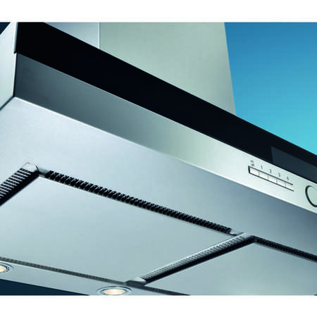 SIEMENS LF959BL90B iQ700 Box Design 90cm Island Hood In Stainless Steel