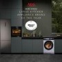 Refurbished AEG 6000 Series LFR61144B Freestanding 10KG 1400 Spin Washing Machine White