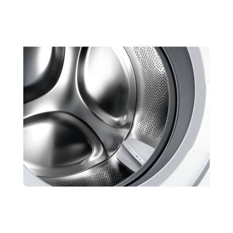 Refurbished AEG 6000-Series LFR61844B Freestanding 8KG 1400 Spin Washing Machine White