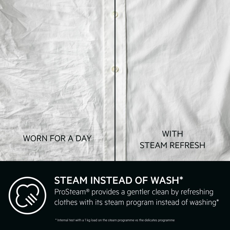 AEG 7000 Series ProSteam&reg; 9kg 1400rpm Washing Machine - White