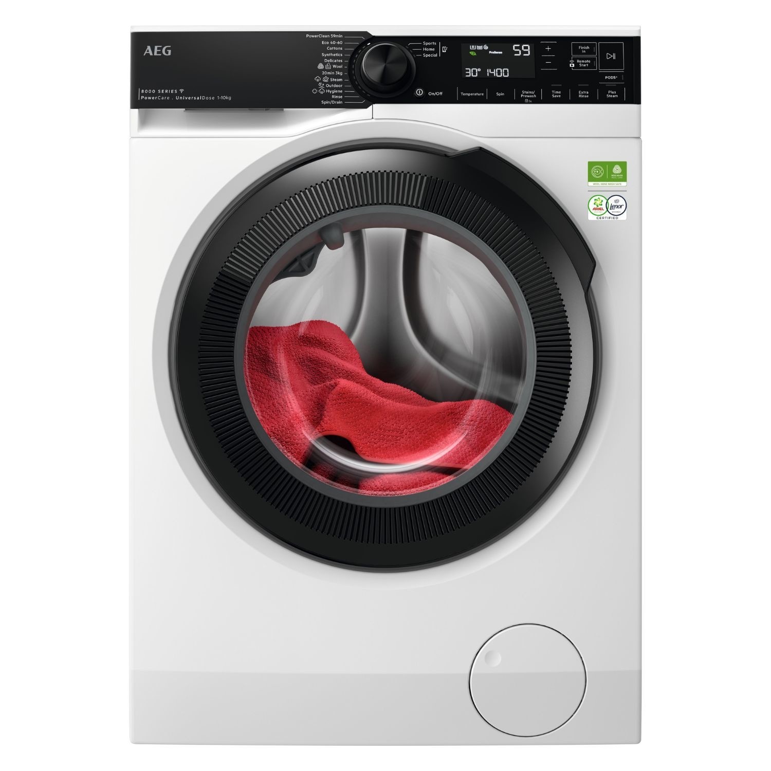 8000 Series PowerCare 1400rpm Washing Machine