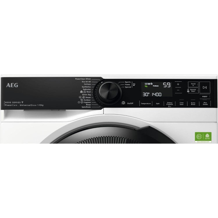 AEG 8000 Series 10kg 1400rpm Washing Machine - White