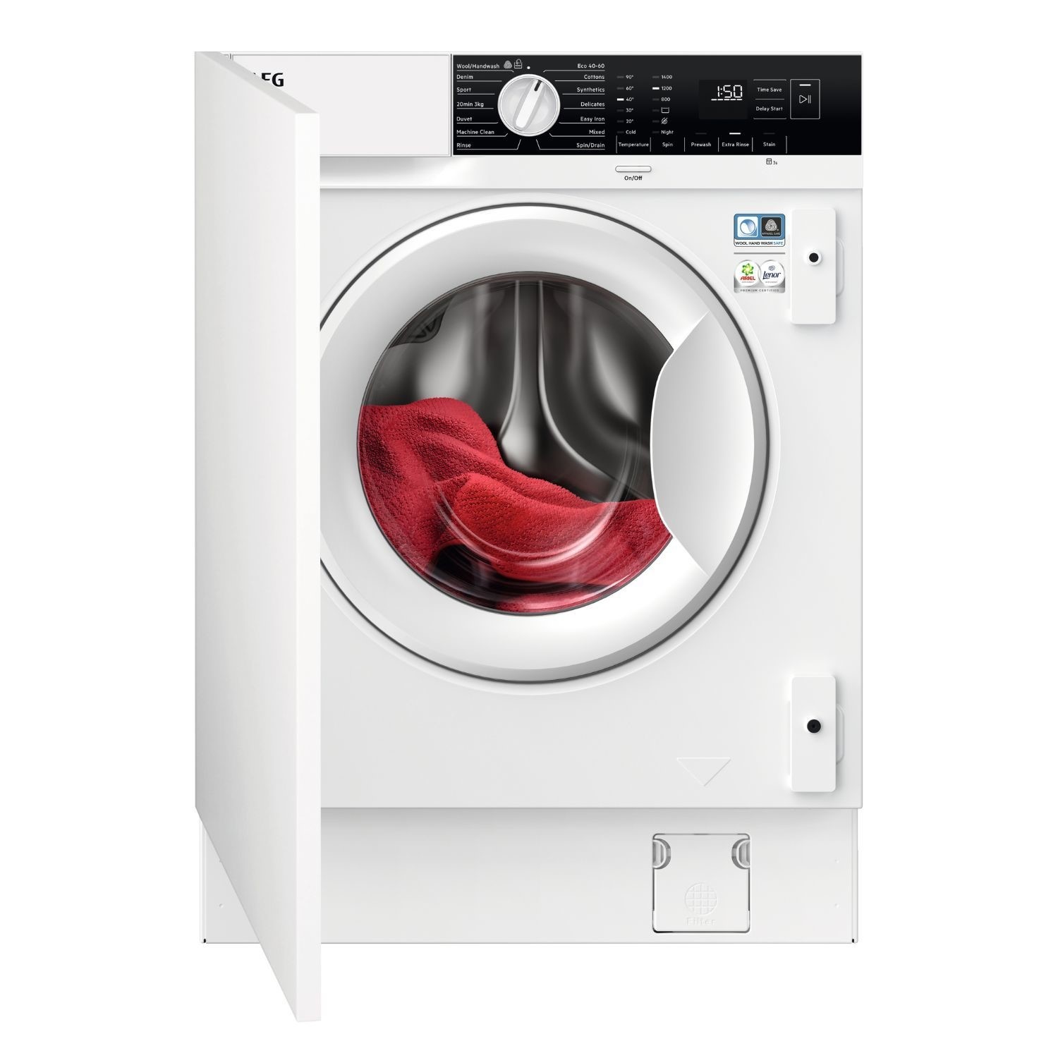 Aeg 6000 7Kg 1400Rpm Integrated Washing Machine  914580522