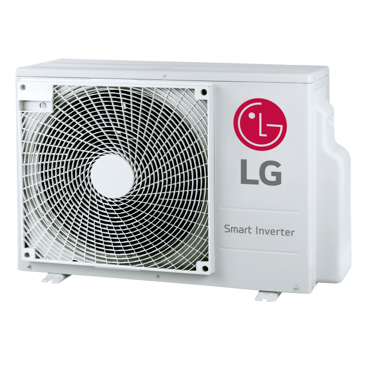 LG Smart multi-split 3 x 9000 BTU A+++ Wall Mounted Heat Pump Air Conditioner - Set Made of Three Indoor Units S09ET.NSJ + One Outdoor unit MU3R19.U23
