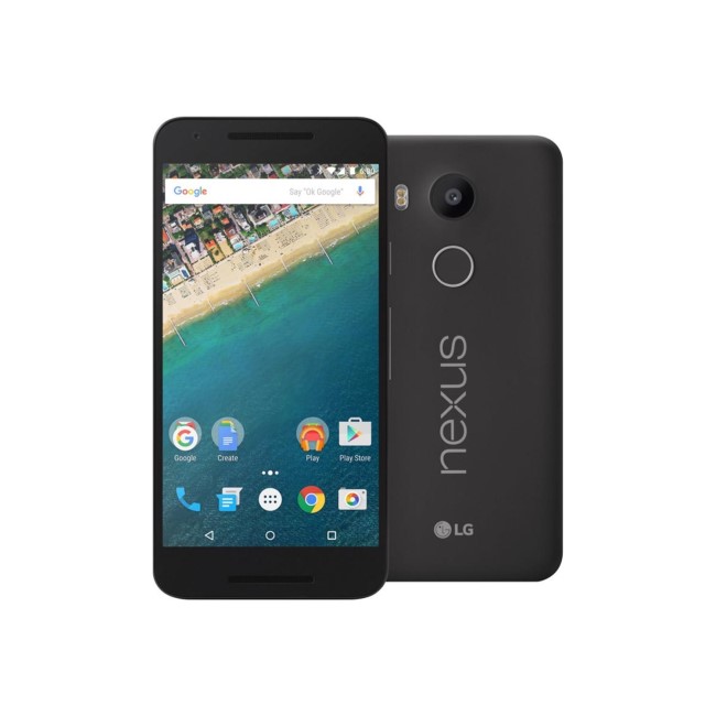 LG Google Nexus 5X Carbon Black 5.2" 32GB 4G Unlocked & SIM Free Smartphone