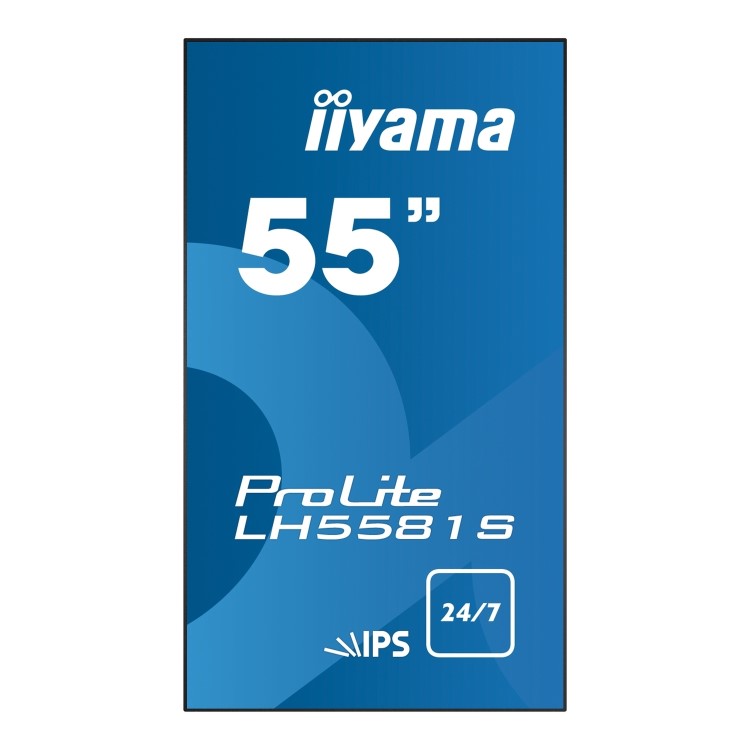 Iiyama LH5581S-B1 55" IPS Full HD 24/7 Operation Large Format Display