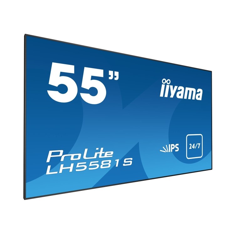 Iiyama LH5581S-B1 55" IPS Full HD 24/7 Operation Large Format Display