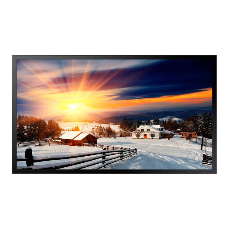 Samsung  OH55F Black Outdoor LED Large Format Display Full HD 2500 cd/m2 IP56