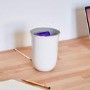 Lexon OBLIO Wireless Charging Station + UV Sanitiser - White