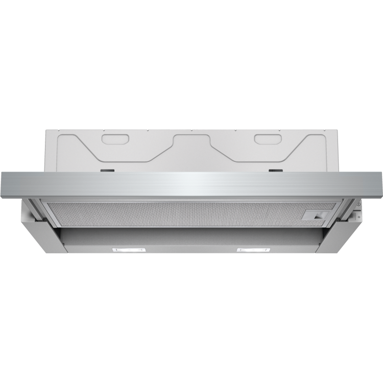 GRADE A1 - Siemens LI64MA530B iQ300 Silver Metallic 60cm Telescopic Canopy Hood