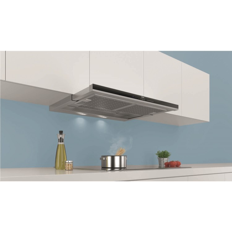 Siemens LI99SA680B 90cm Wide Telescopic Canopy Cooker Hood Stainless Steel
