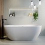 GRADE A2 - Freestanding Double Ended Bath 1545 x 750mm - Lisbon