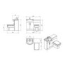 White Bathroom Vanity Unit with Basin & Square Toilet