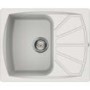Reginox LIVING125-W 1.0 Bowl Regi-Granite Composite Sink With Compact Reversible Drainer Granitetek