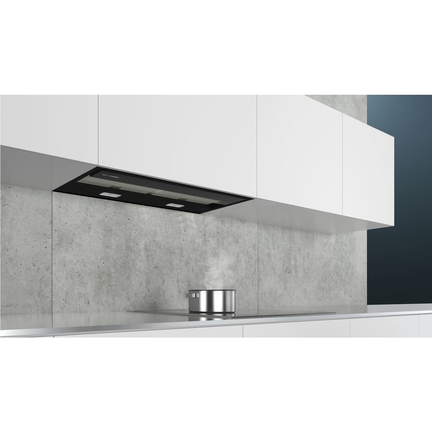 Siemens LJ67BAM60B iQ500 60cm Canopy Cooker Hood - Black