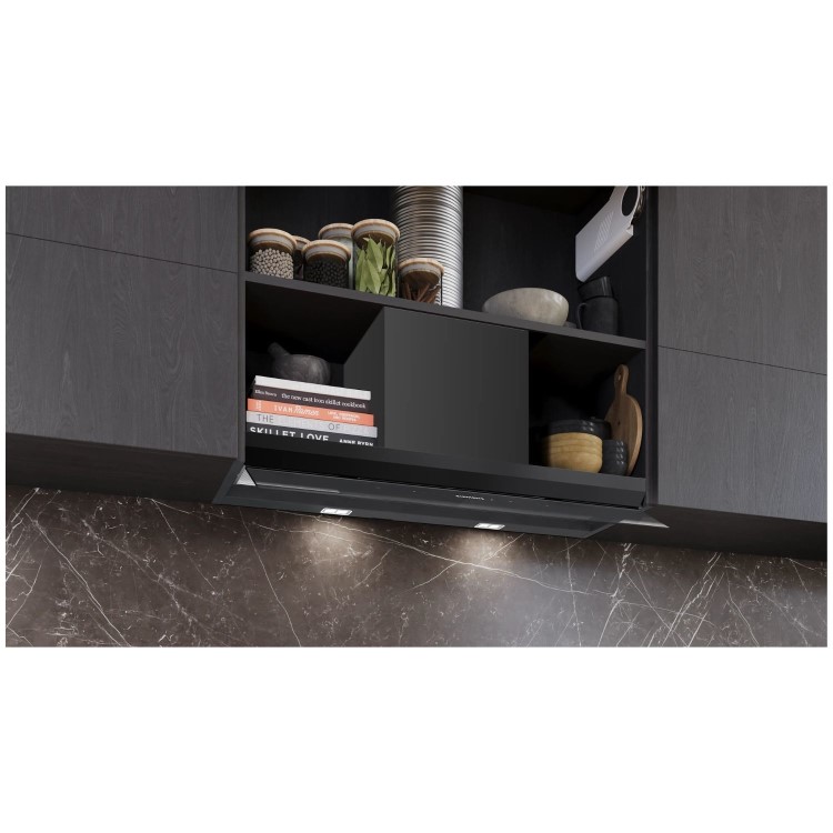 Siemens iQ700 90cm Canopy Cooker Hood - Matt Black