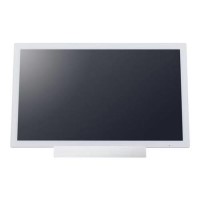 Sharp 24 Inch White LCD/LFD Display 1920 x 1080 USB DisplayPort HDMI 