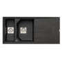 Astracast LO15RHHOMESK Helix 1.5 Bowl Reversible Drainer Granite ROK Composite Sink in Beige