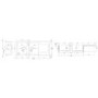Rangemaster Loa 2 Bowl Inset Granite Kitchen Sink - Pebble