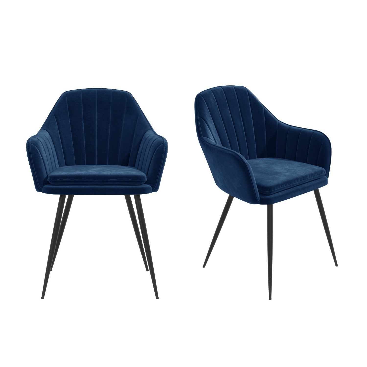 Velvet tub 2025 dining chairs