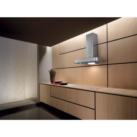 Elica Loop 90cm Chimney Hood in Stainless Steel