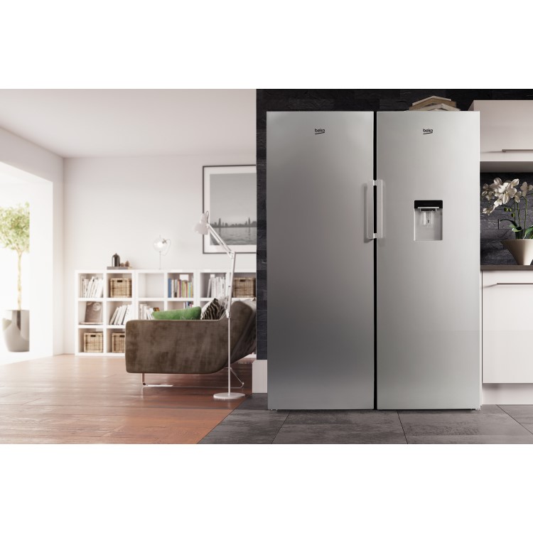 Beko LP1671DS 60cm Wide Freestanding Fridge - Silver